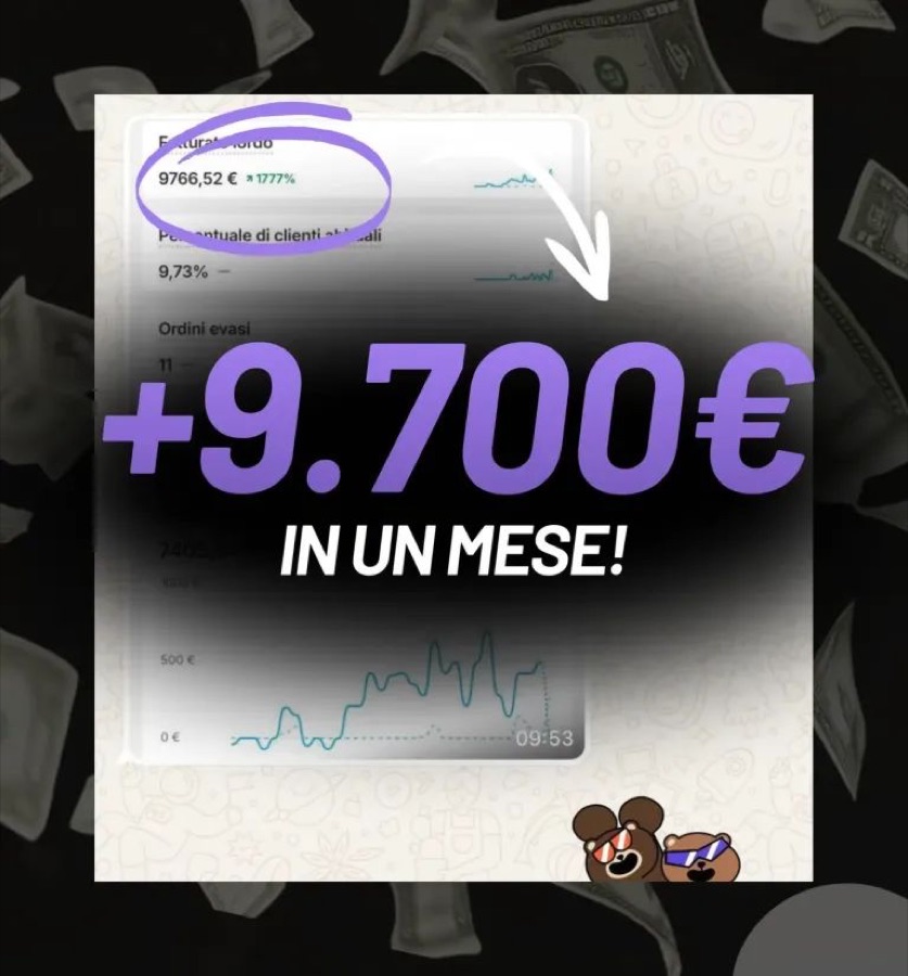 Studente StartCod: +9.700 € in un mese